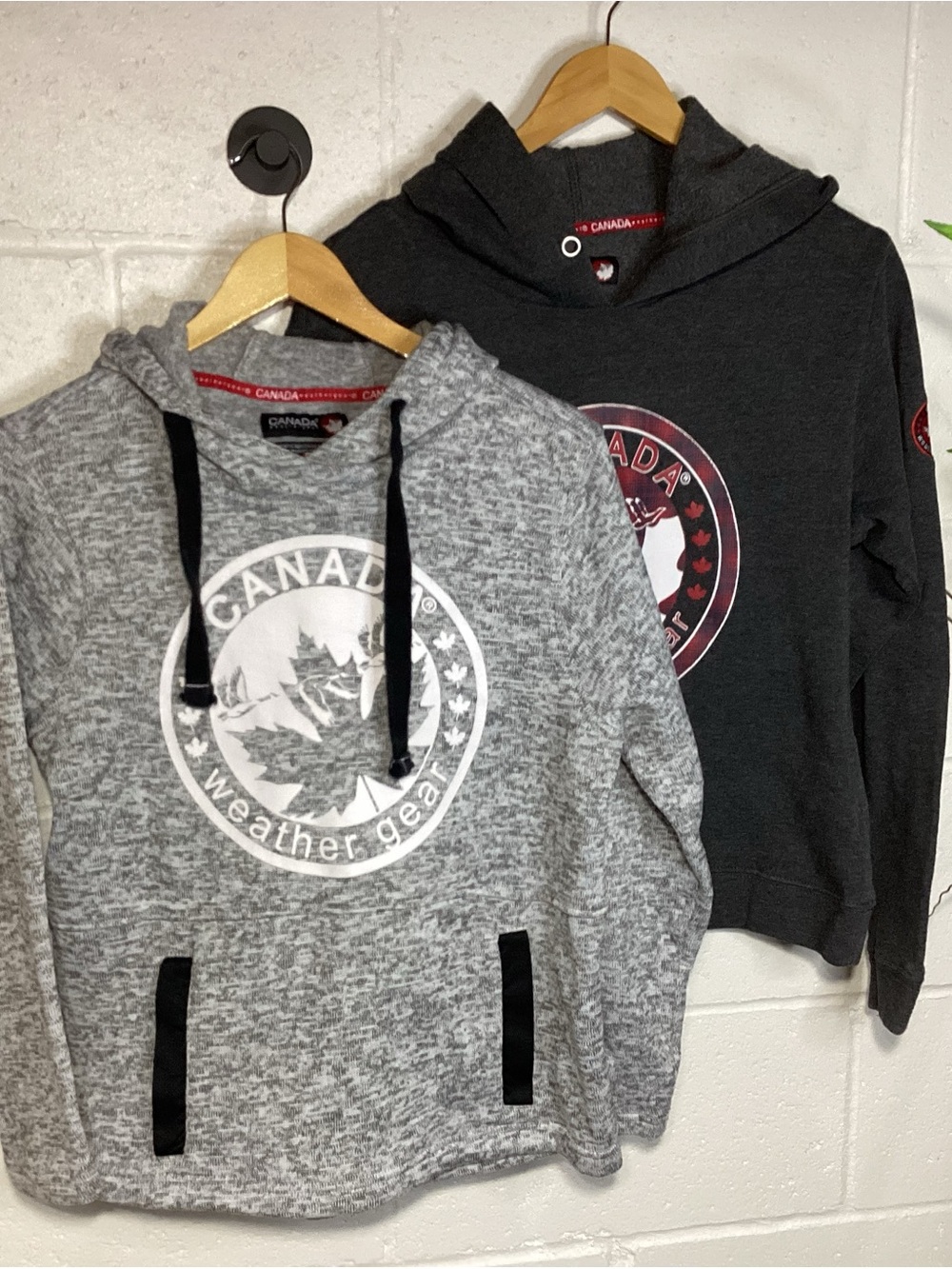 Lot of 2: Canada Weather Gear Women's Hooded Sweatshirt | Cozy, Warm